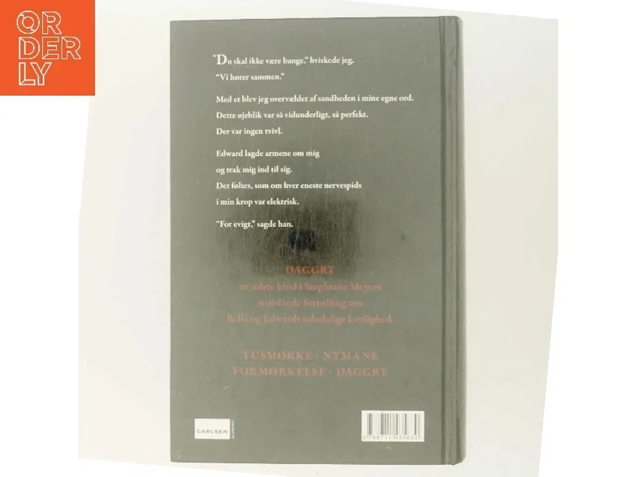 Billede 3 - Daggry af Stephenie Meyer (Bog)