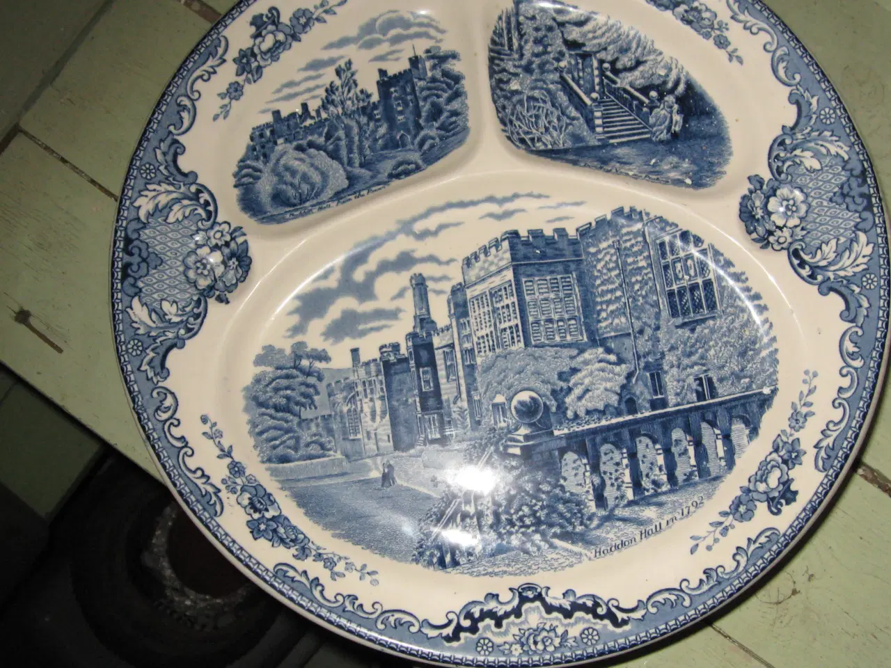 Billede 1 - Engelsk fajance tallerkner