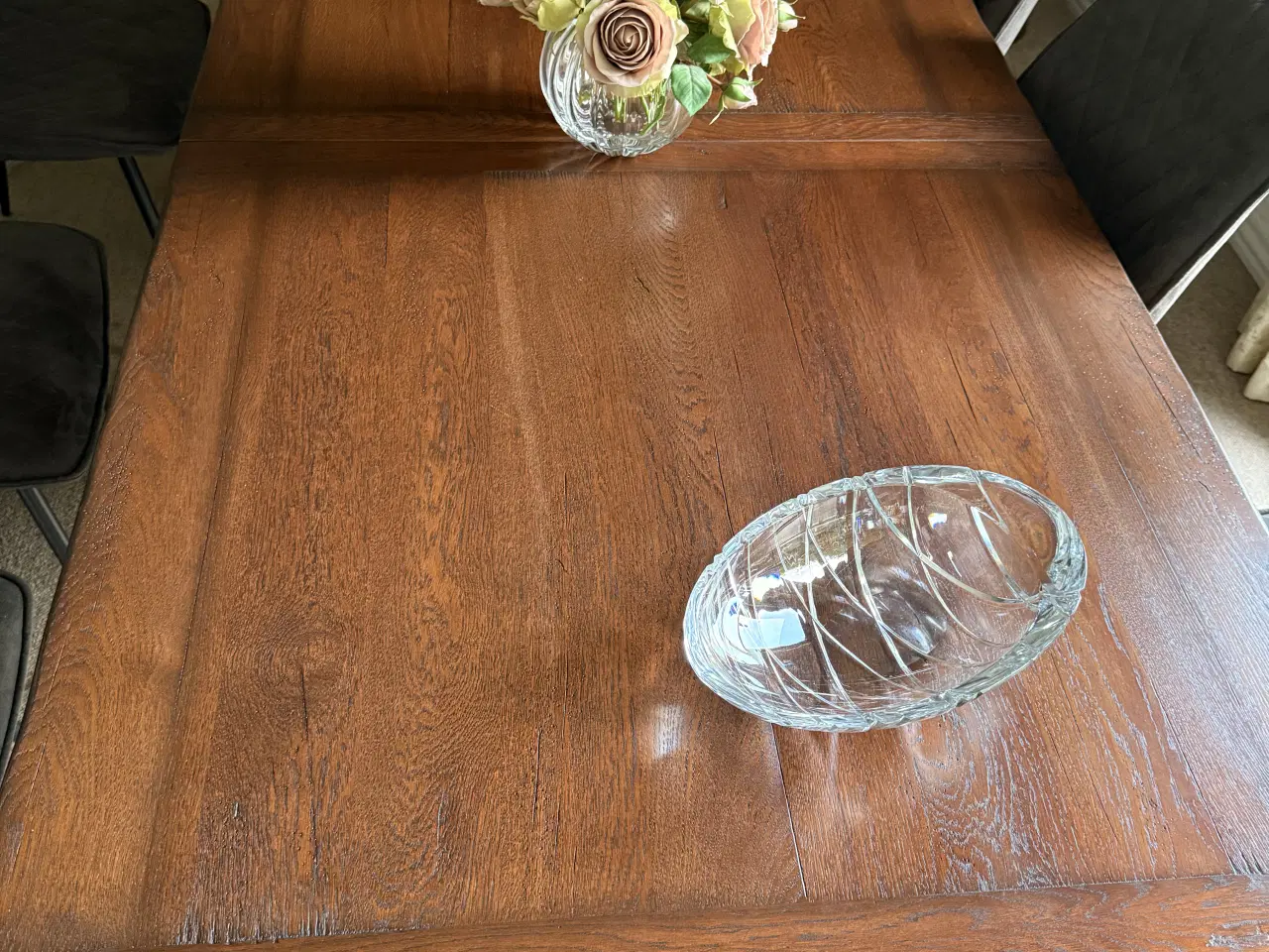 Billede 2 - Autentisk og flot fransk egetræsbord