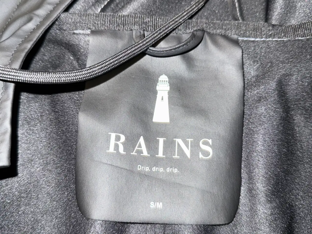 Billede 2 - Rains long curve regnfrakke