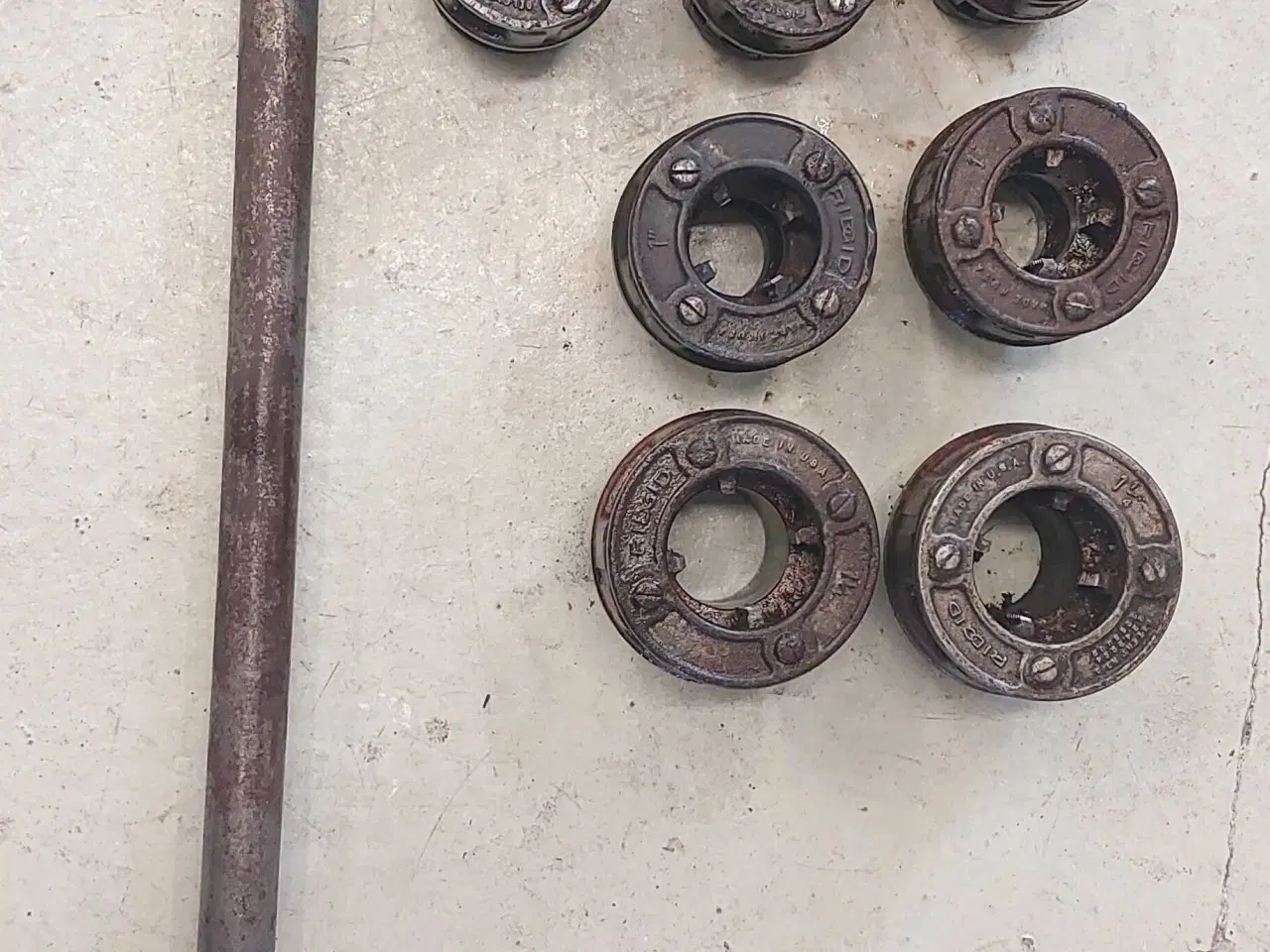 Billede 1 - Ridgid Rørgevind skærersæt