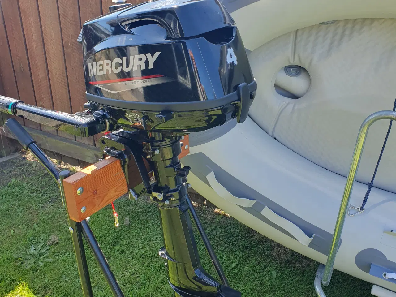 Billede 1 - Aquarib med Mercury 4 hk