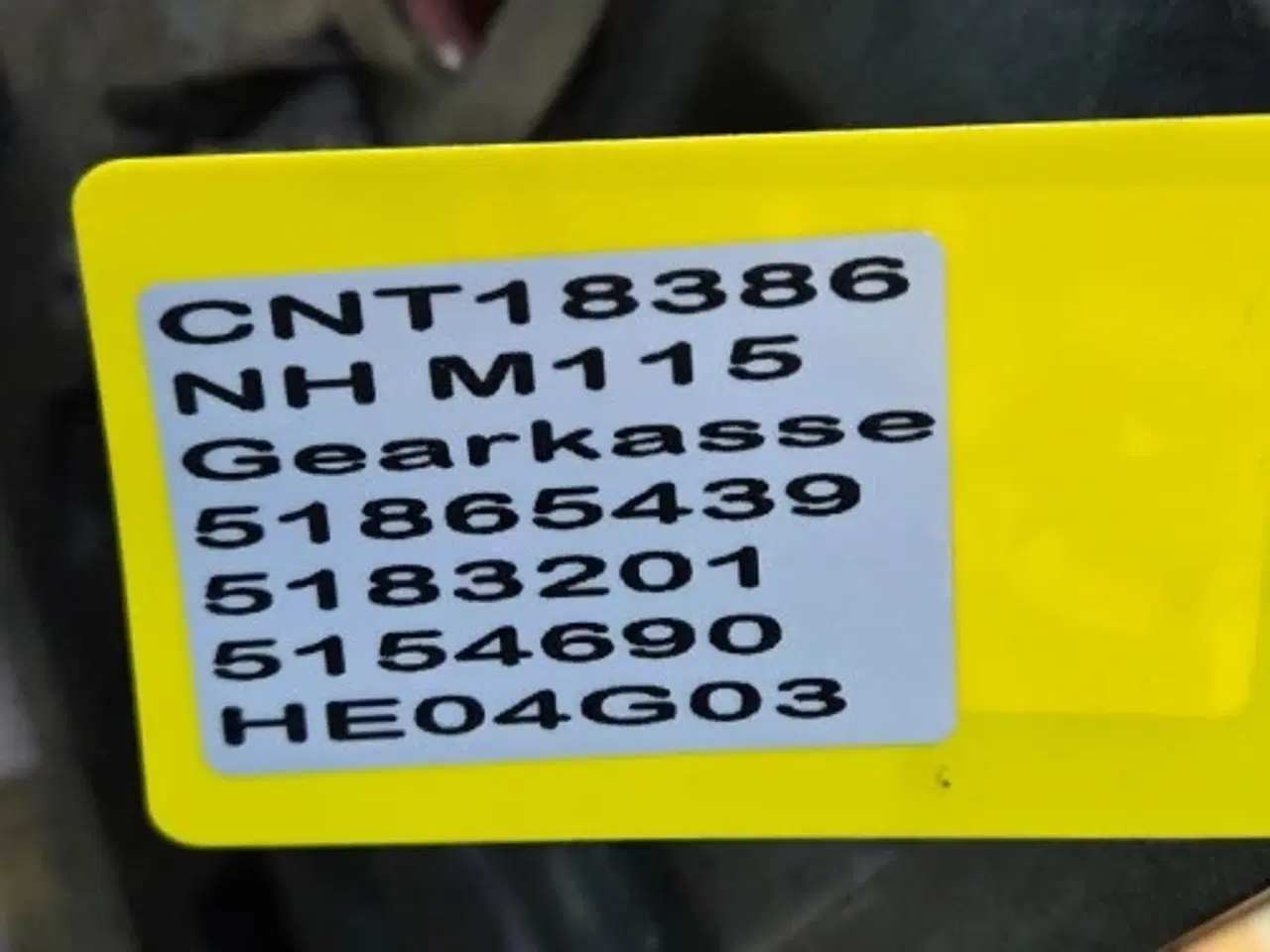 Billede 24 - New Holland M115 Gearkasse 51865439