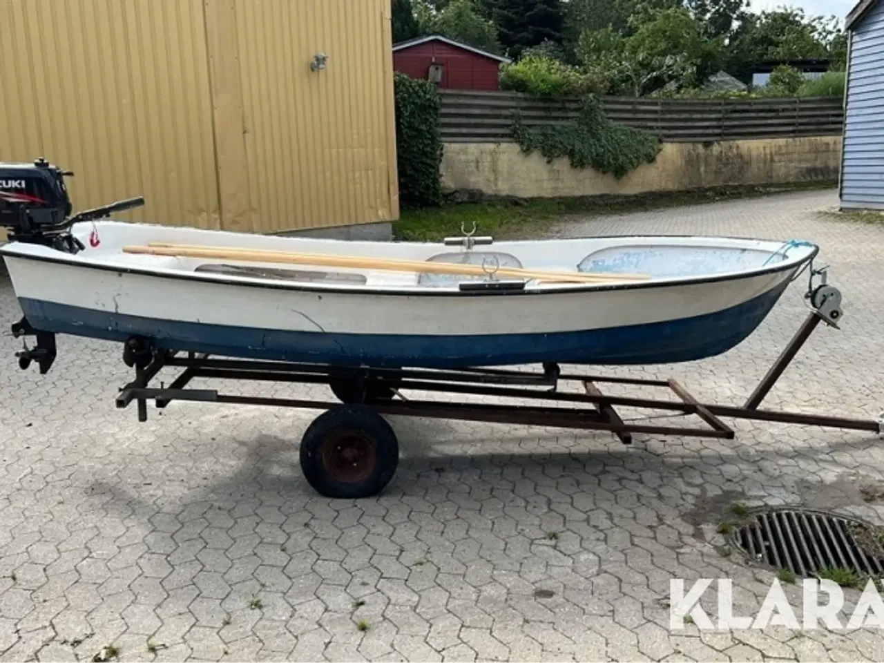 Billede 1 - Jolle 12 inklusiv motor og trailer