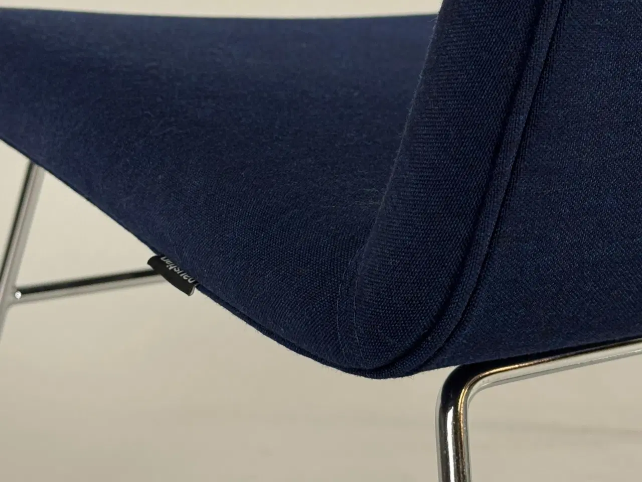 Billede 6 - Paustian Spinal Chair 80 Loungestol – Mørkeblå med Krom Stel