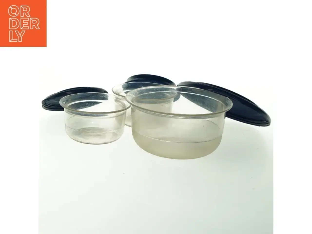 Billede 2 - Beholdere med låg fra Tupperware (str. 10x6 og 14,5x8 cm)