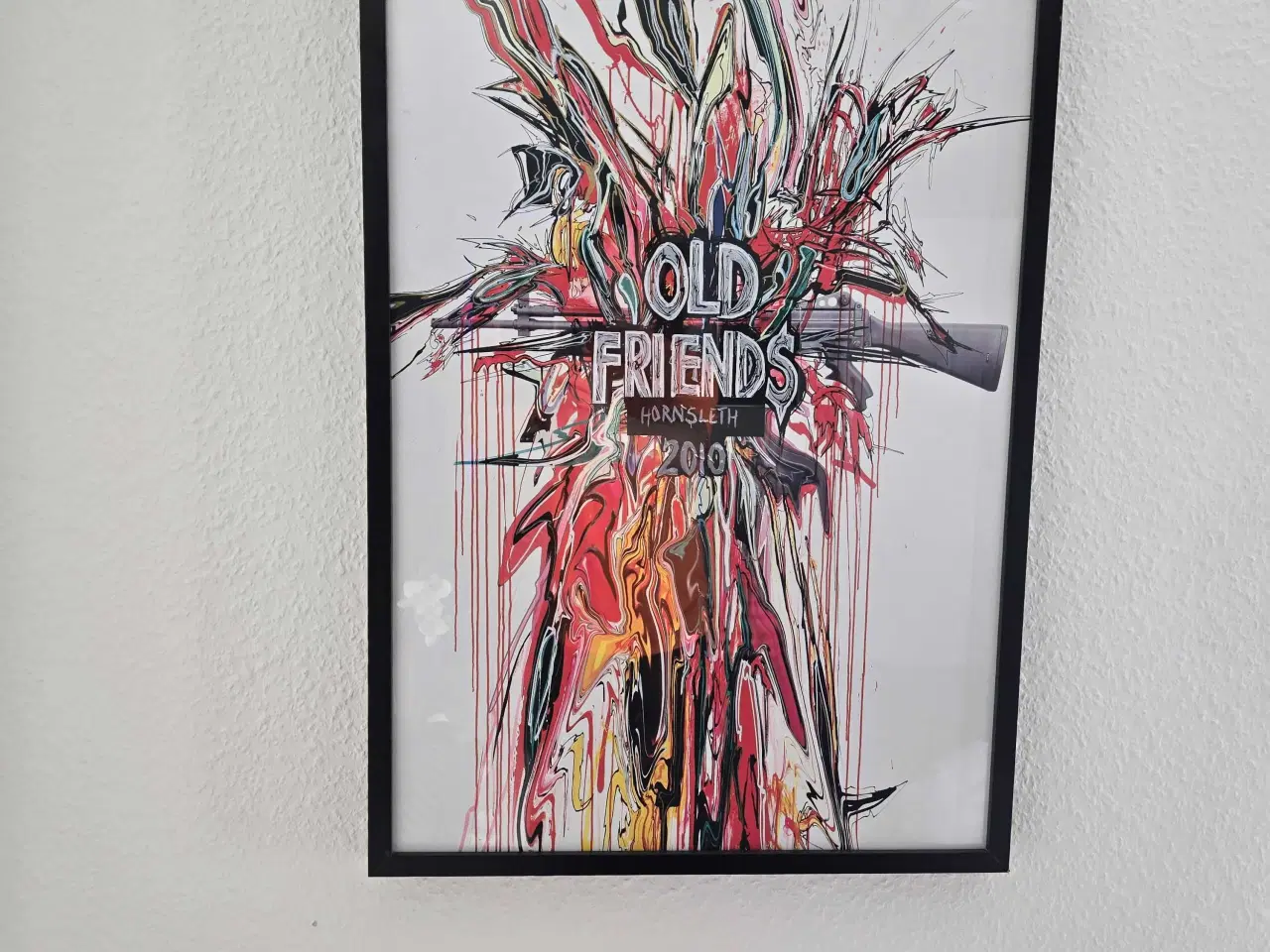 Billede 3 - Hornslet litografi Old friends