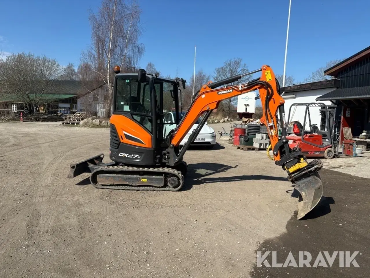 Billede 4 - Gravemaskine Doosan DX27Z med engcon