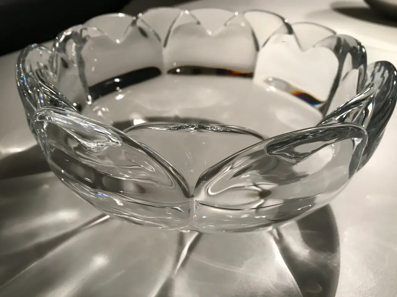 Billede 1 - Lotus glas skål