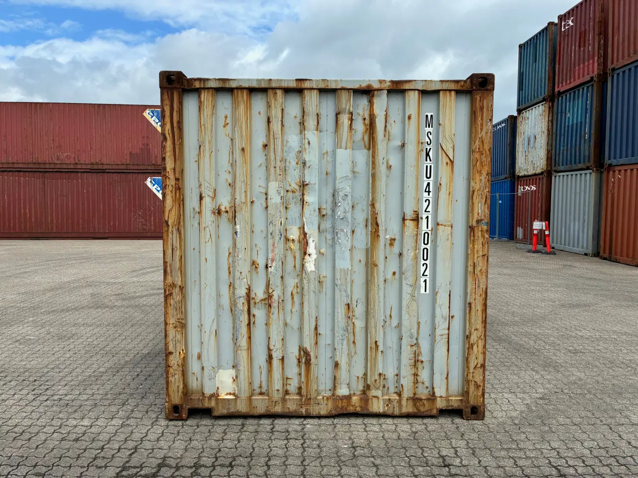 Billede 4 - 20 fods Container- ID: MSKU 421002-1