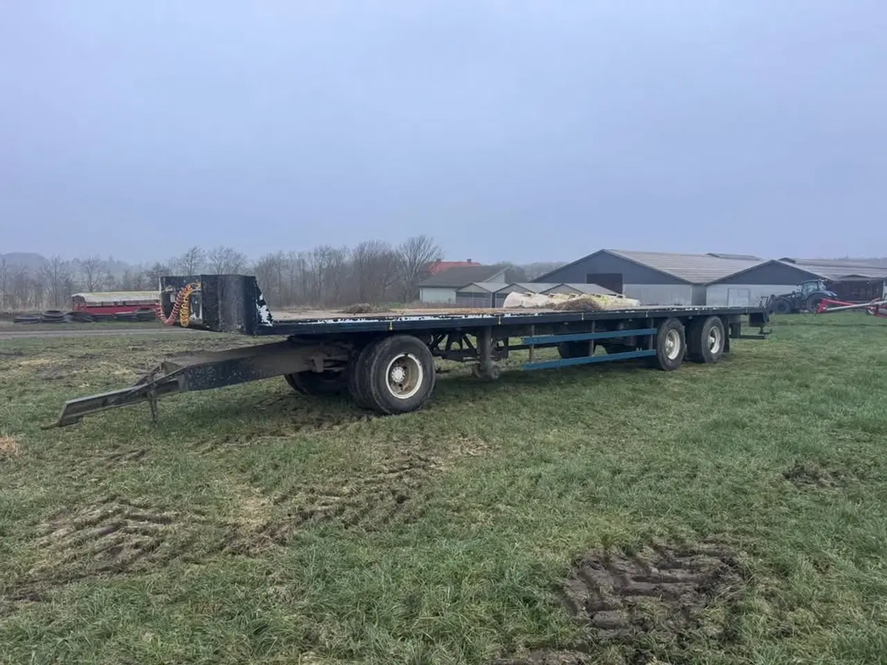 Billede 1 - Halmvogn med luftbremser - 13,60 meter