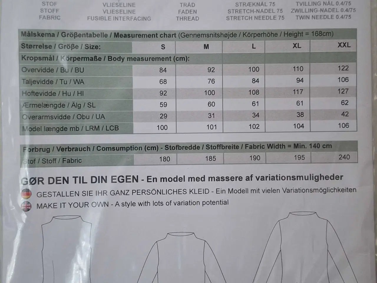 Billede 3 - Line2Line mønster 