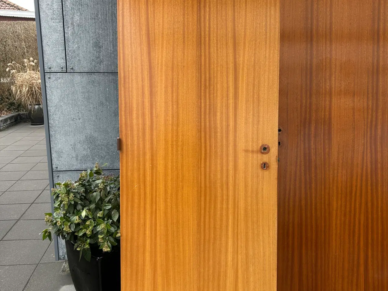 Billede 3 - Ældre teaktrædøre