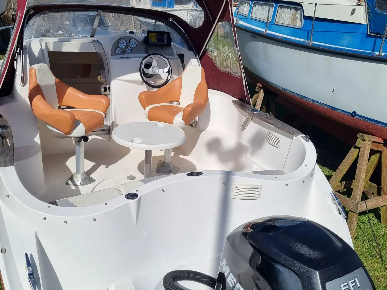 Billede 4 - Ørnvik 540 med 100hk Mercury og trailer 