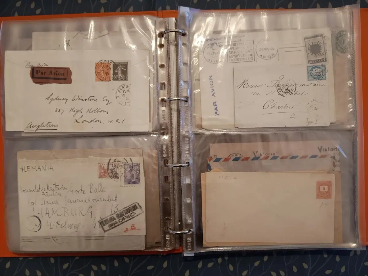 Billede 15 - Mappe med gamle breve