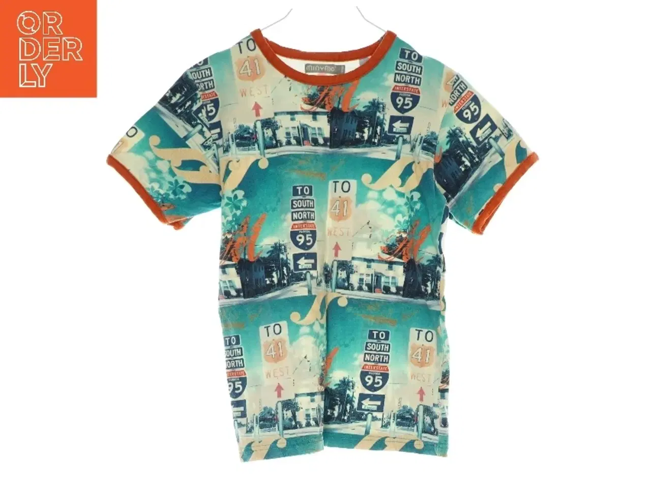 Billede 1 - T shirt fra Minymo (str. 8 år)