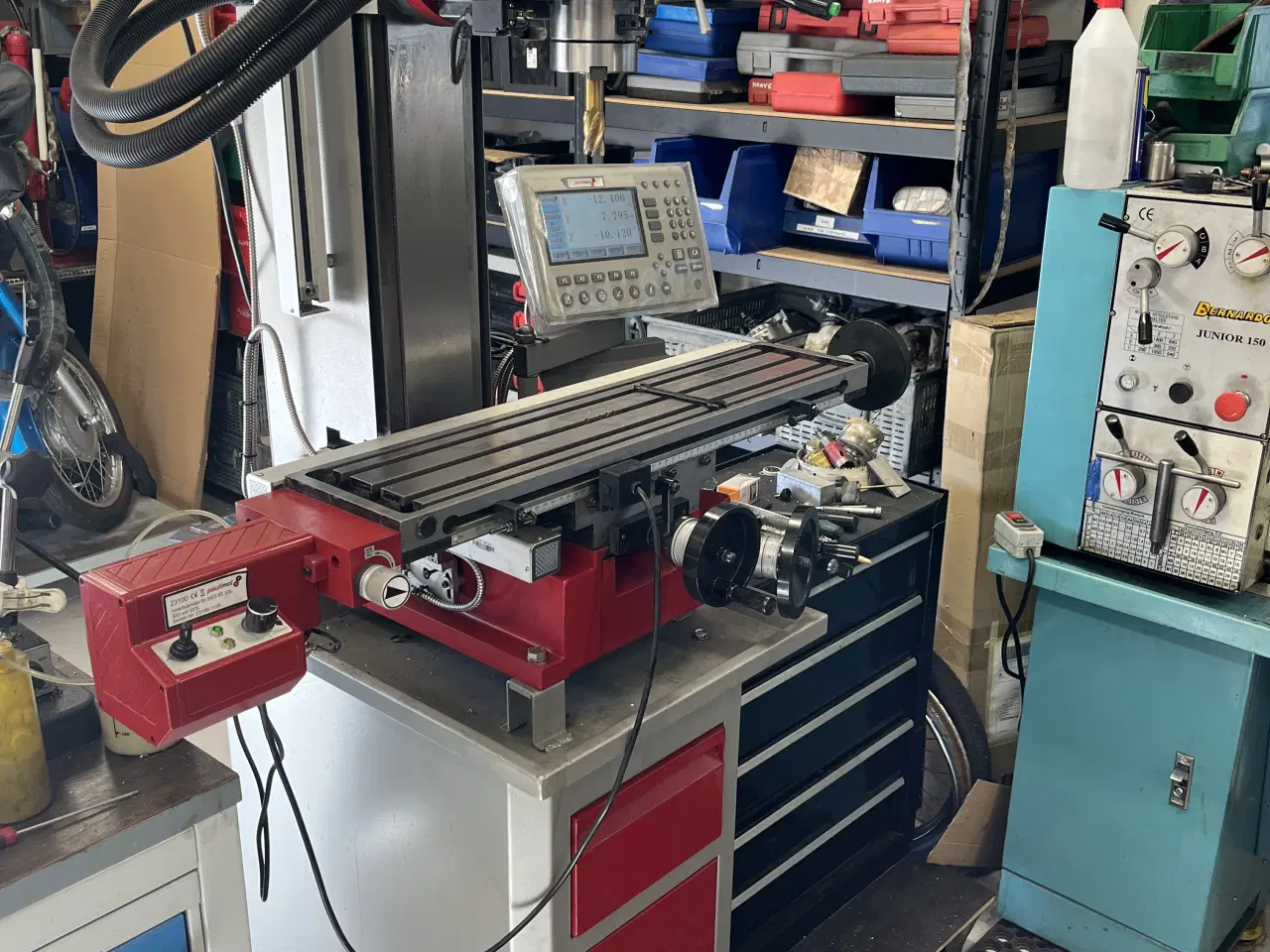 Billede 9 - Fræser Sieg SX3L med digital