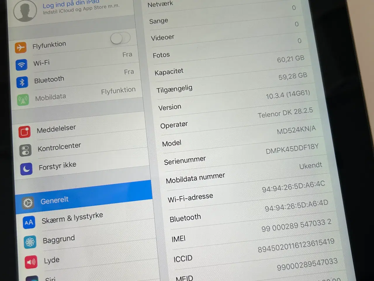 Billede 1 - IPad 4 med simkortlæser