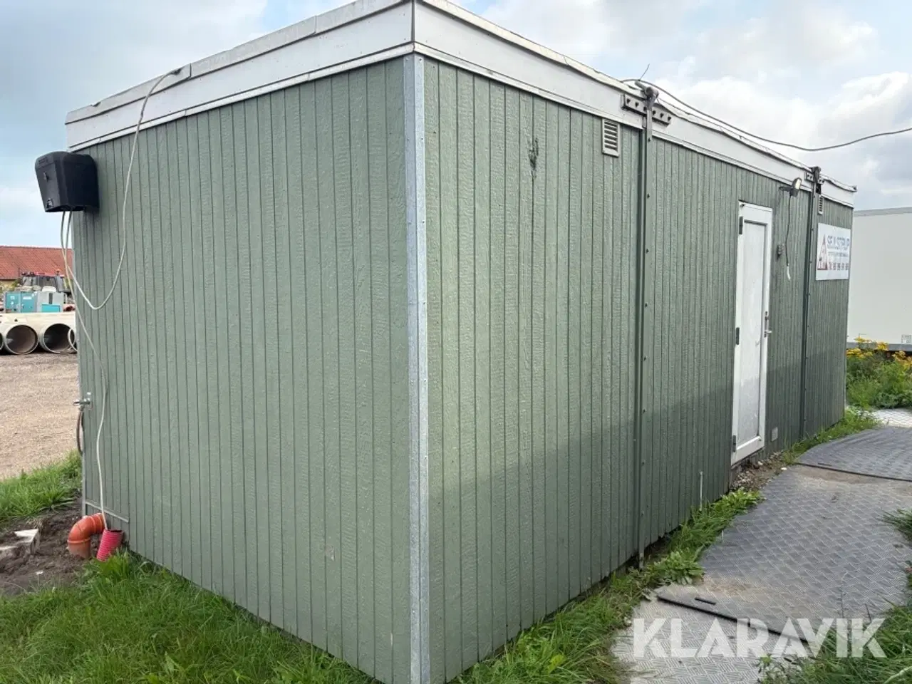 Billede 1 - Toilet- og badeskur Vinderup Skurvogne 6 mands