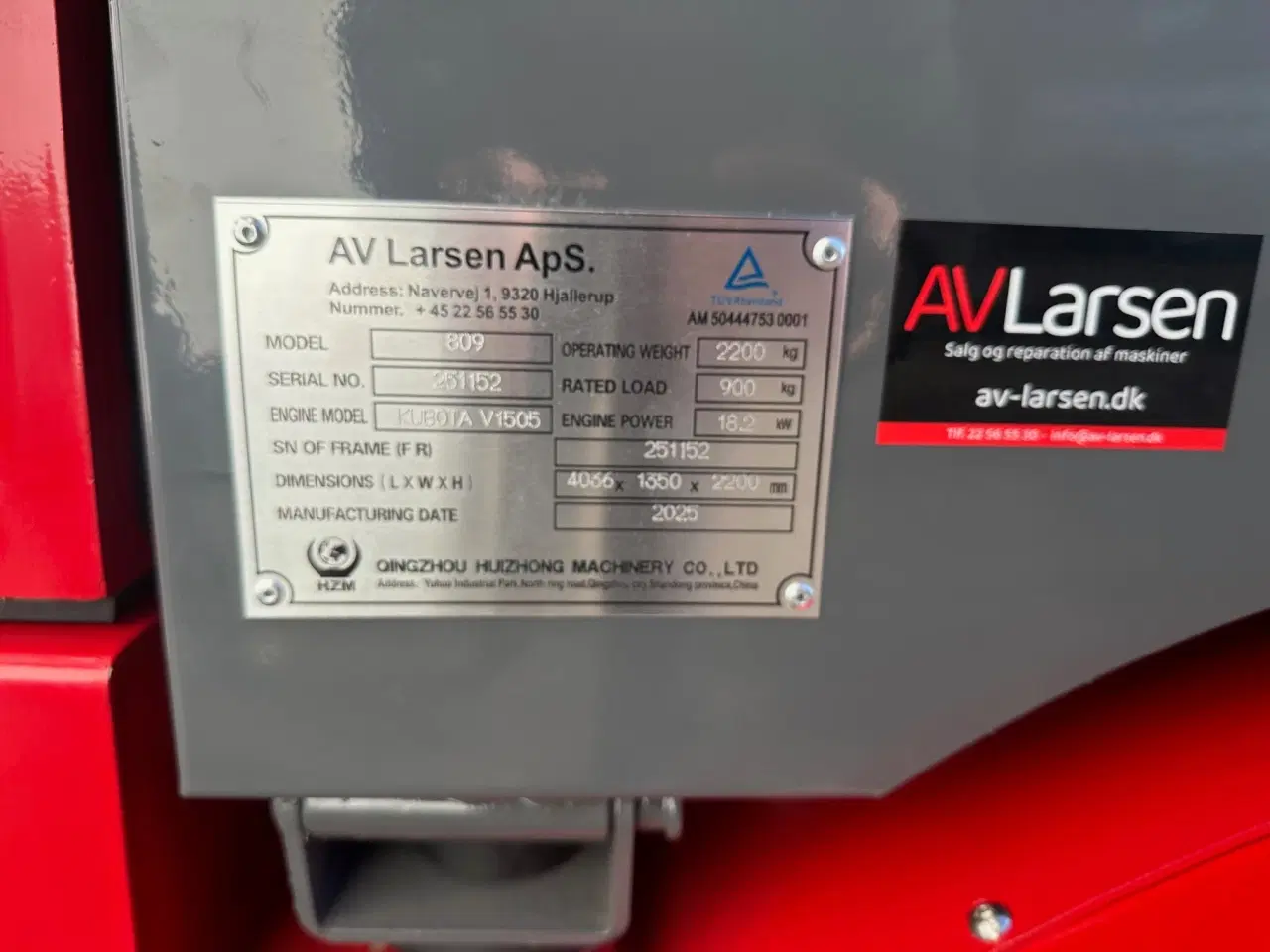 Billede 10 - HZM 809 Minilæsser uden kabine