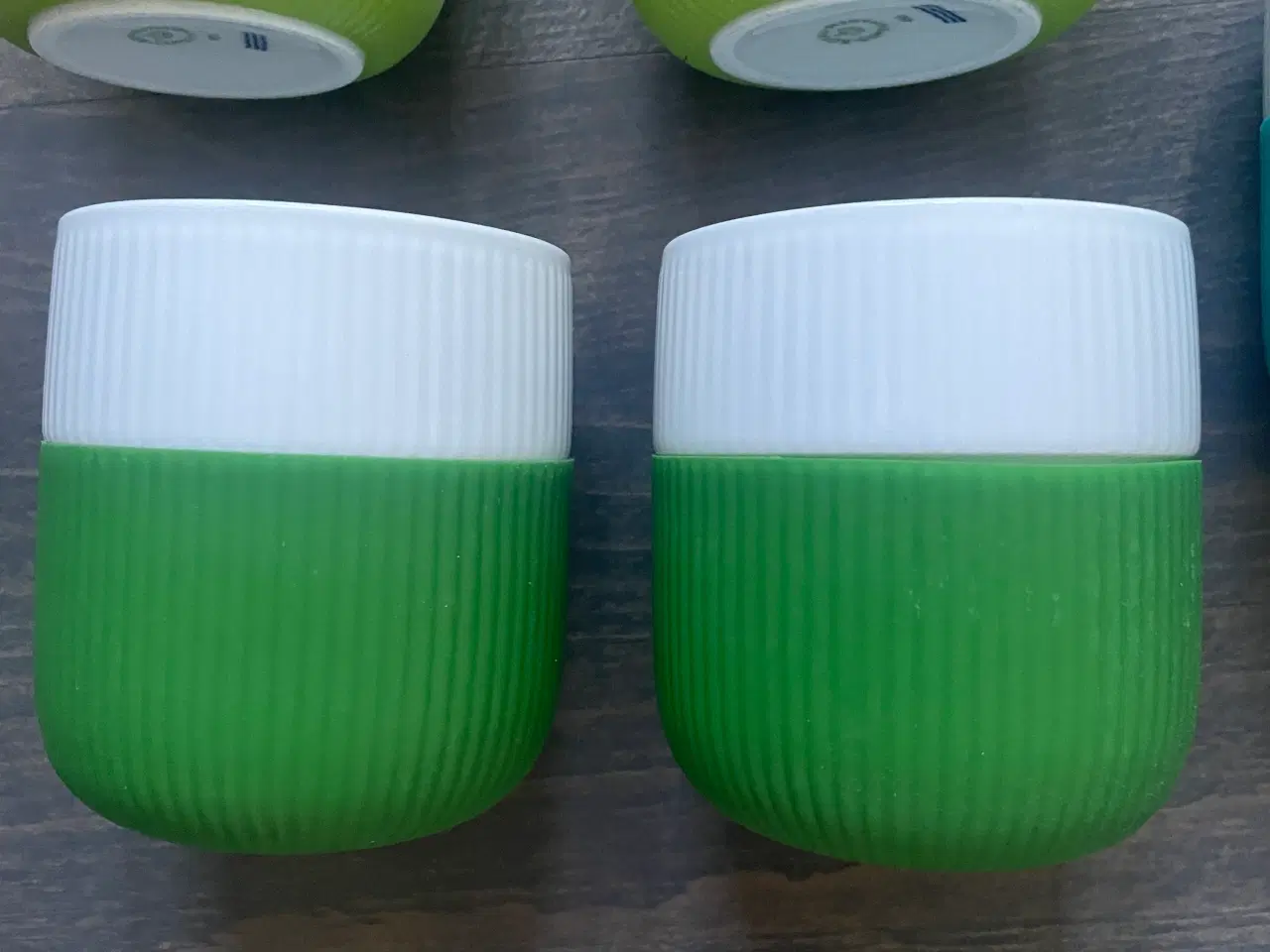 Billede 5 - Royal copenhagen contrast krus blå grøn mm