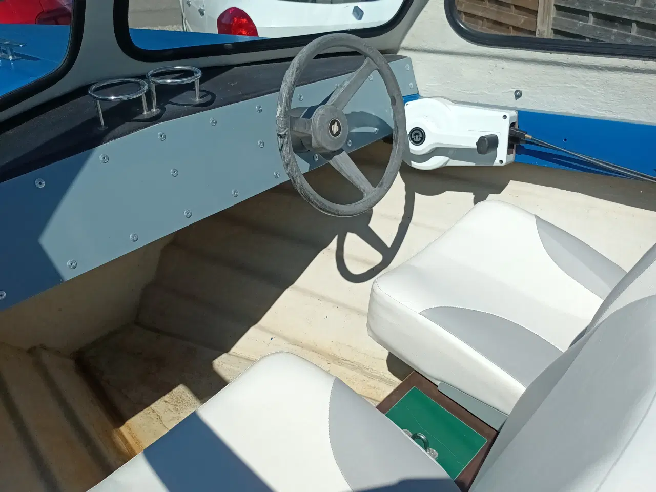 Billede 4 - Nordeck 15 med ratstyring, 15 hk suzuki, trailer.