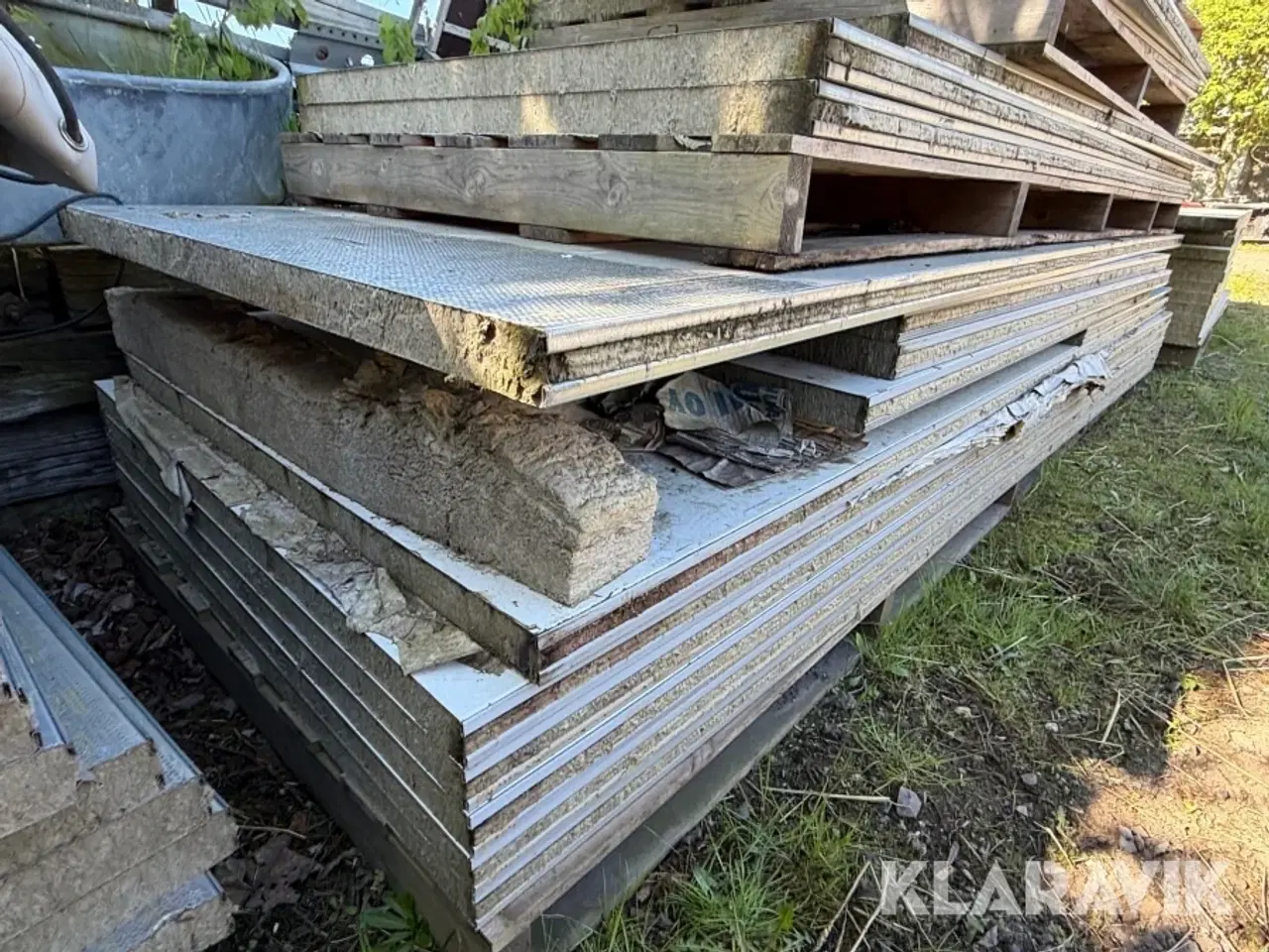 Billede 3 - Isolerede byggeplader / Sandwichpaneler