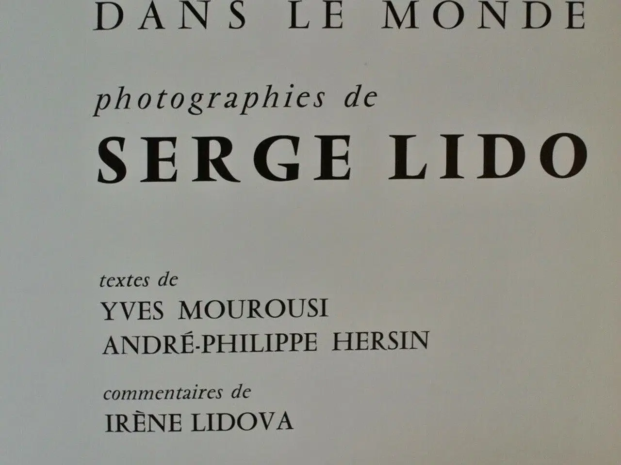 Billede 2 - la danse de le monde, photographies de serge lido,
