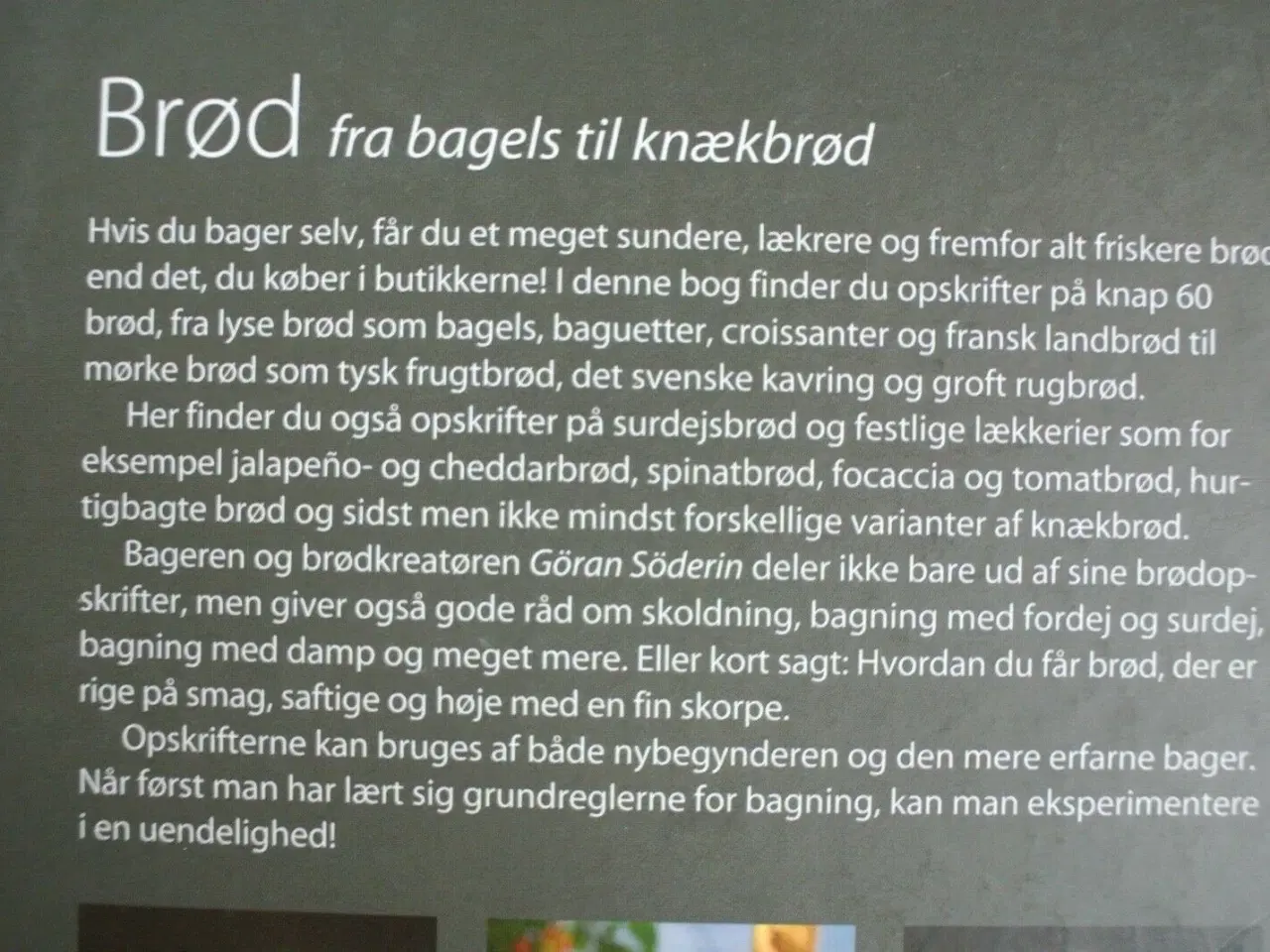 Billede 3 - brød fra bagels til knækbrød, af göran söderin og 