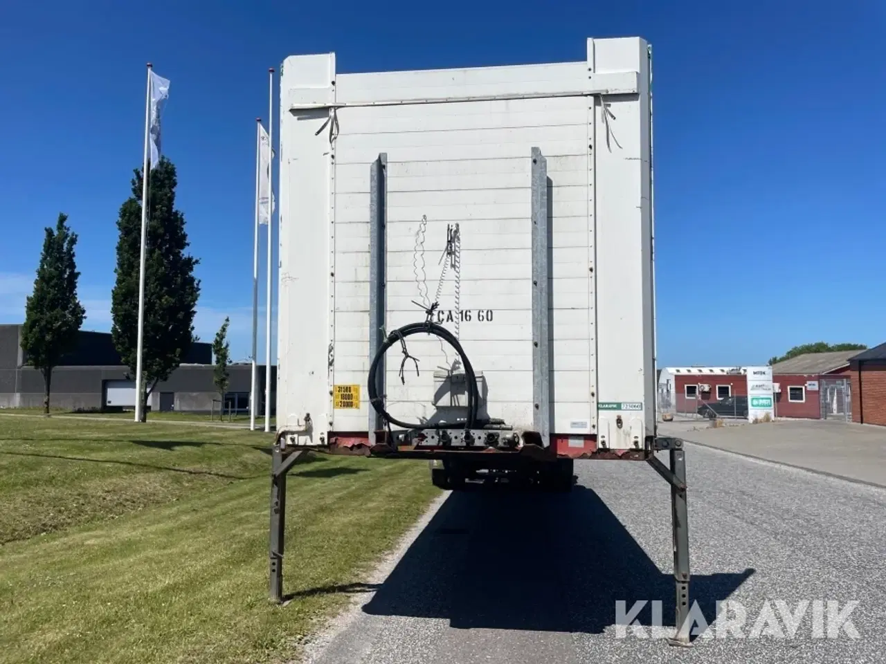 Billede 2 - Link trailer Fliegl SZS 380 2 akslet