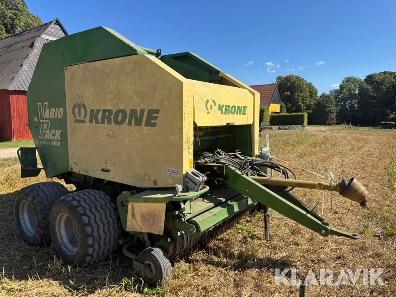 Billede 3 - Rundballepresser Krone VarioPack 1800 MultiCut