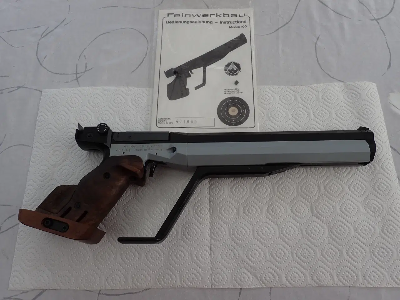 Billede 2 - Luftpistol Feinwerkbau model 100 match
