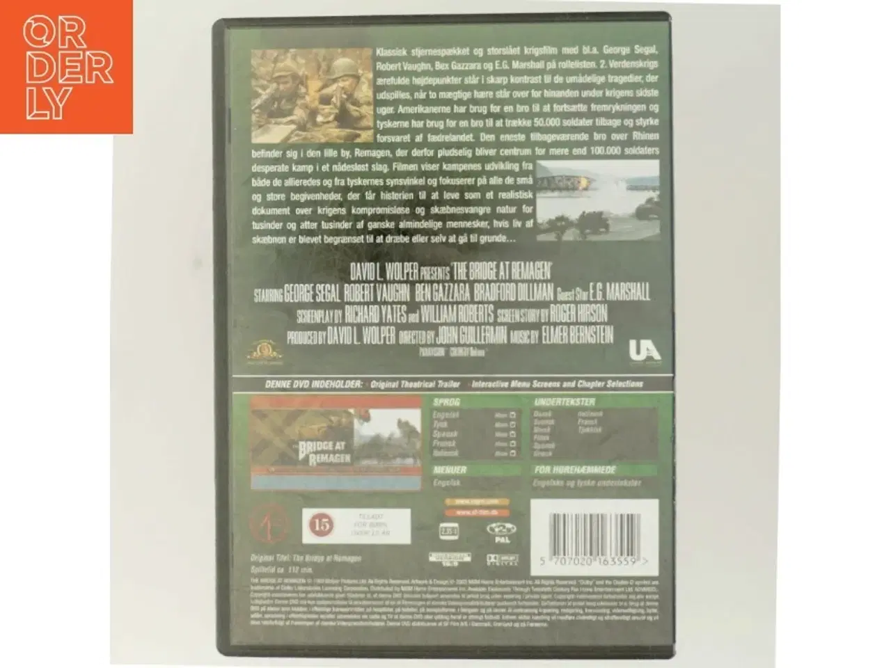 Billede 3 - DVD film &#39;Broen ved Remagen&#39;