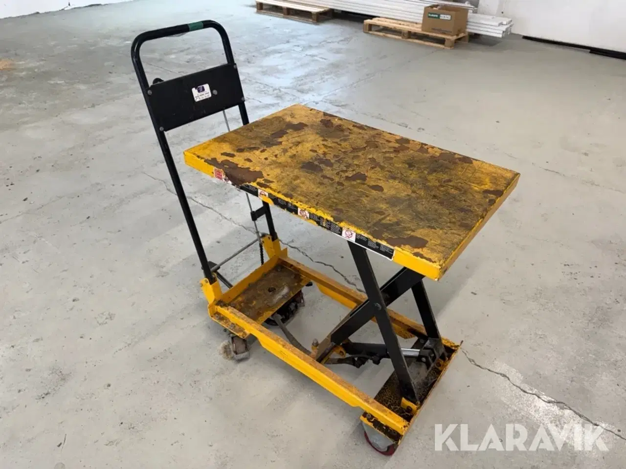 Billede 3 - Løftevogn / Saxebordvogn Hu-Lift Equipment Co.