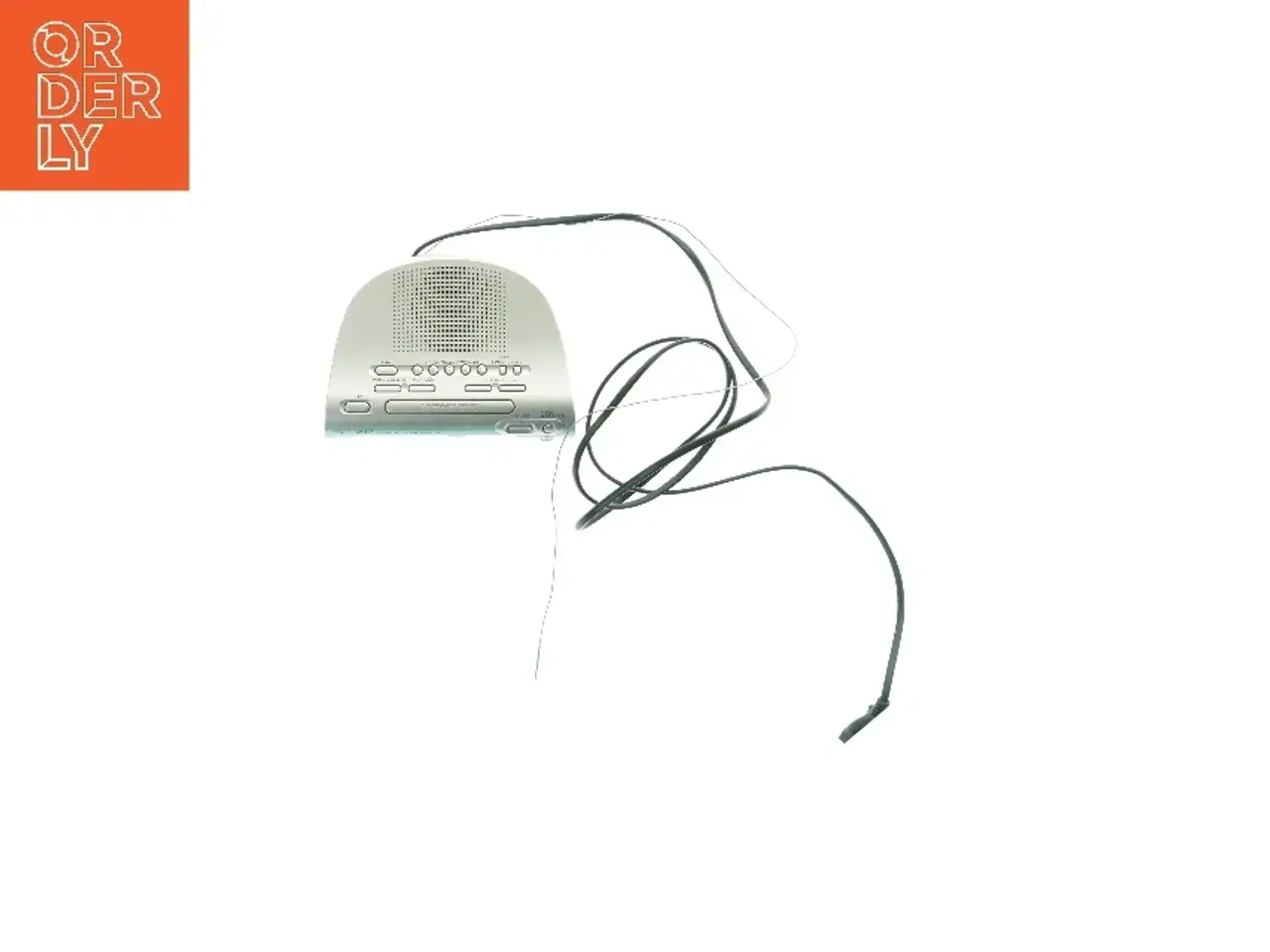 Billede 1 - Sony “prepper” radio med vækkeur (str. 17 x 13 x 6 cm)