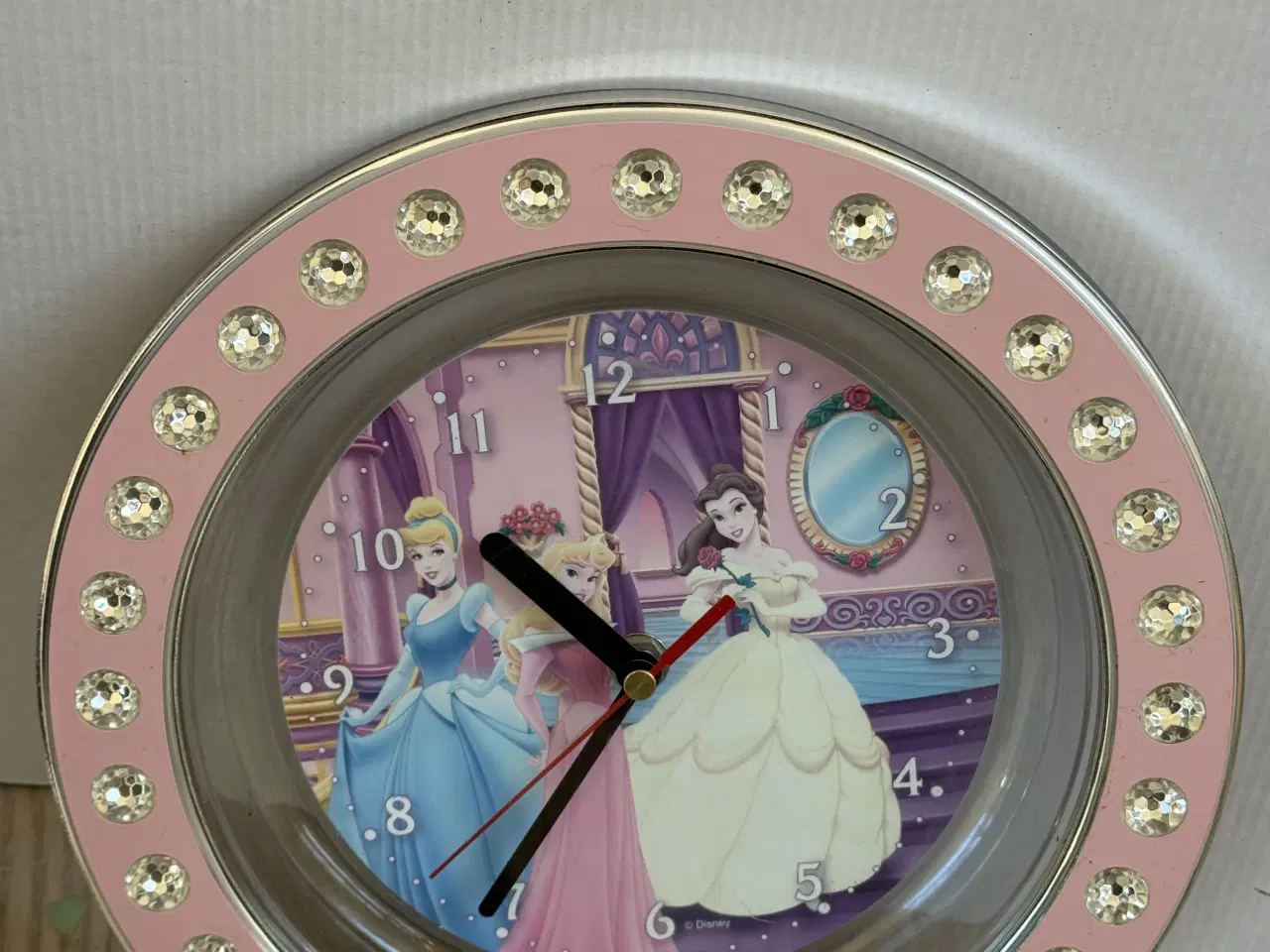 Billede 1 - Smart vægur til børneværelse med Disney Prinsesse