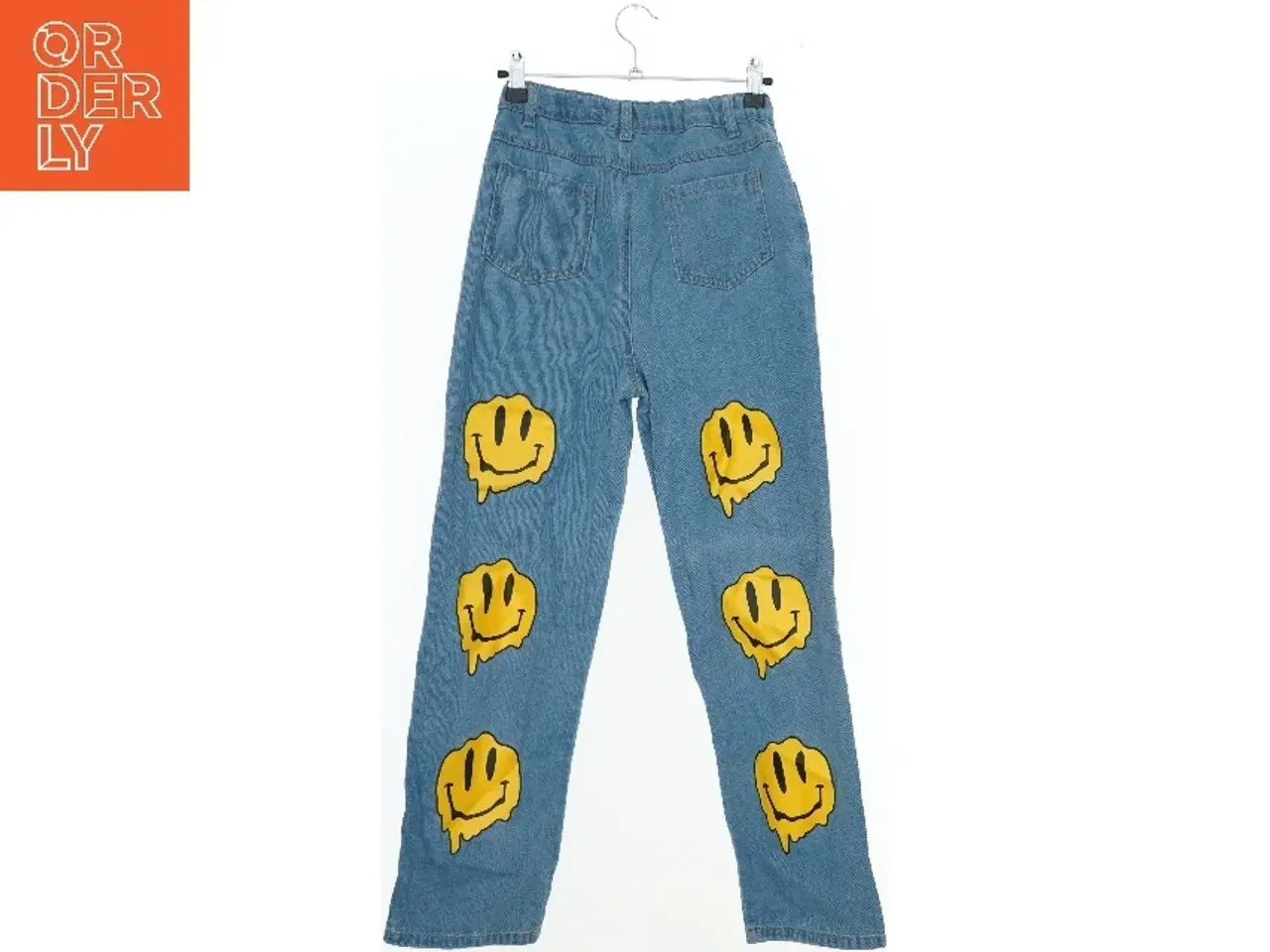 Billede 2 - Jeans med smil motiv (str. 152)