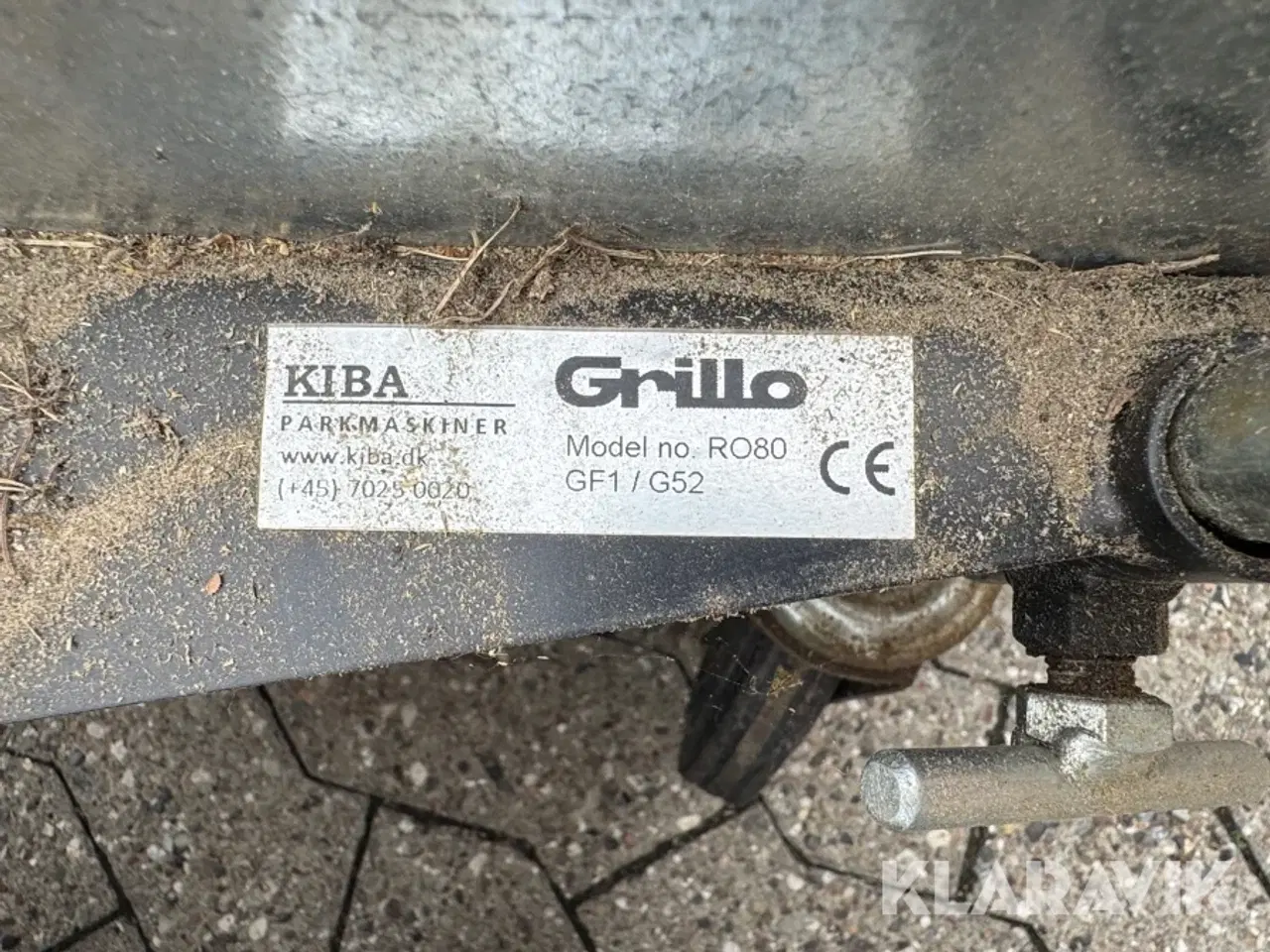 Billede 12 - Redskabsbærer Grillo G52 med kost