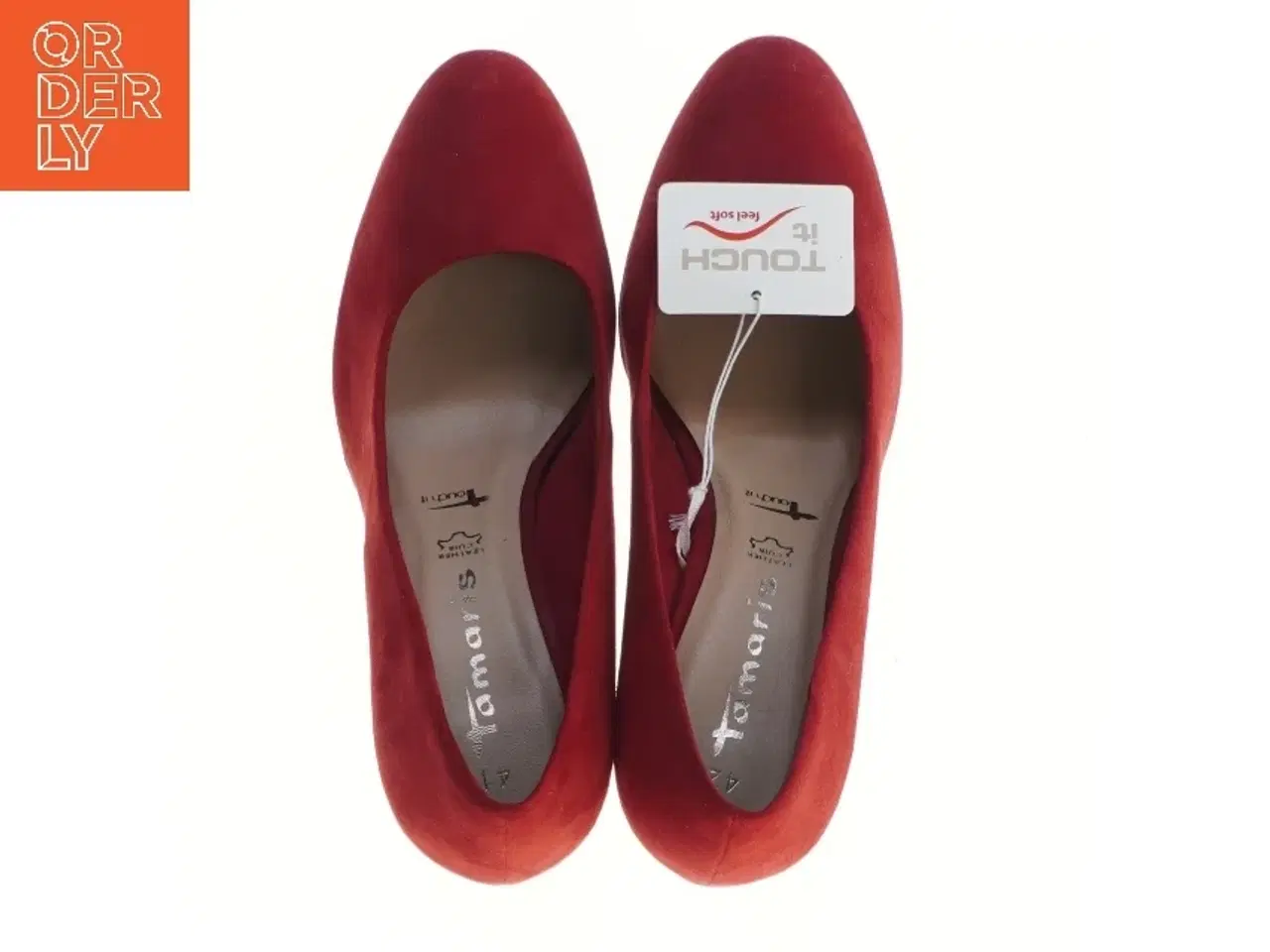 Billede 2 - Røde stiletter fra Tamaris (str. 41 )