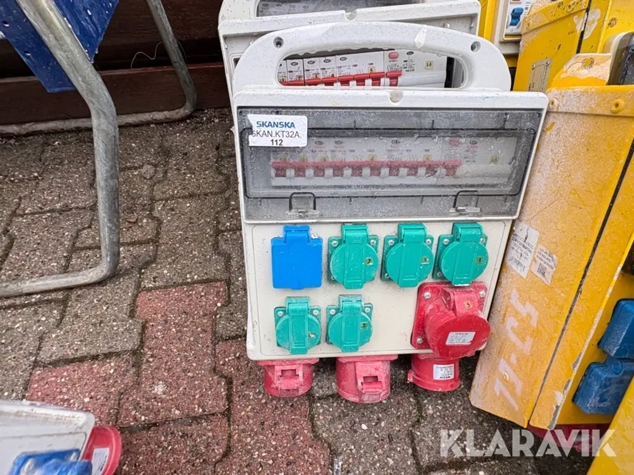 Billede 9 - Byggestrømtavler 7 styk