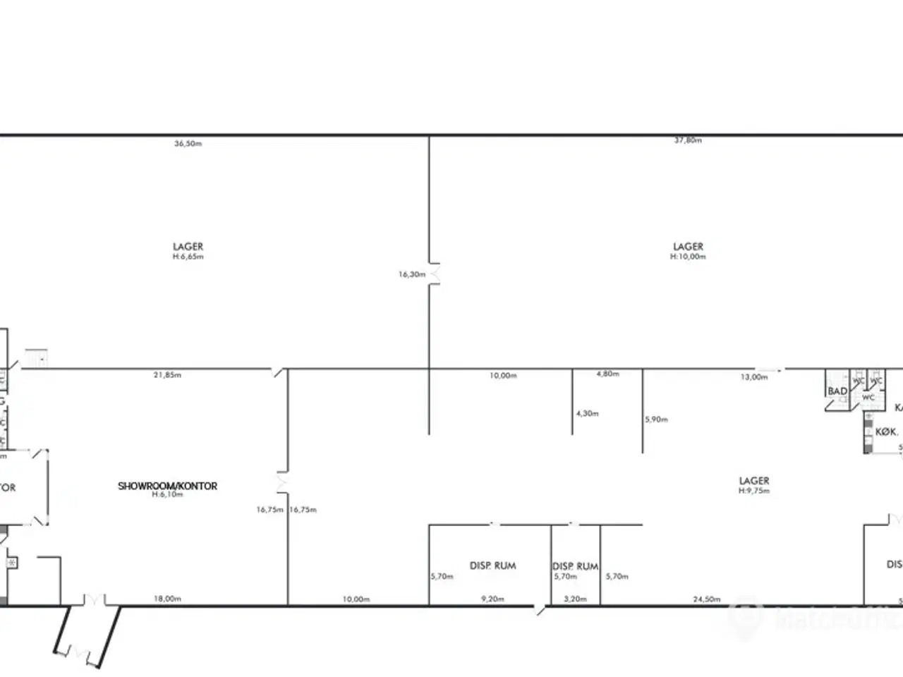 Billede 13 - 2.529 m² karakterfuldt lager-. kontor- og showroomlejemål i Storkøbenhavn.
