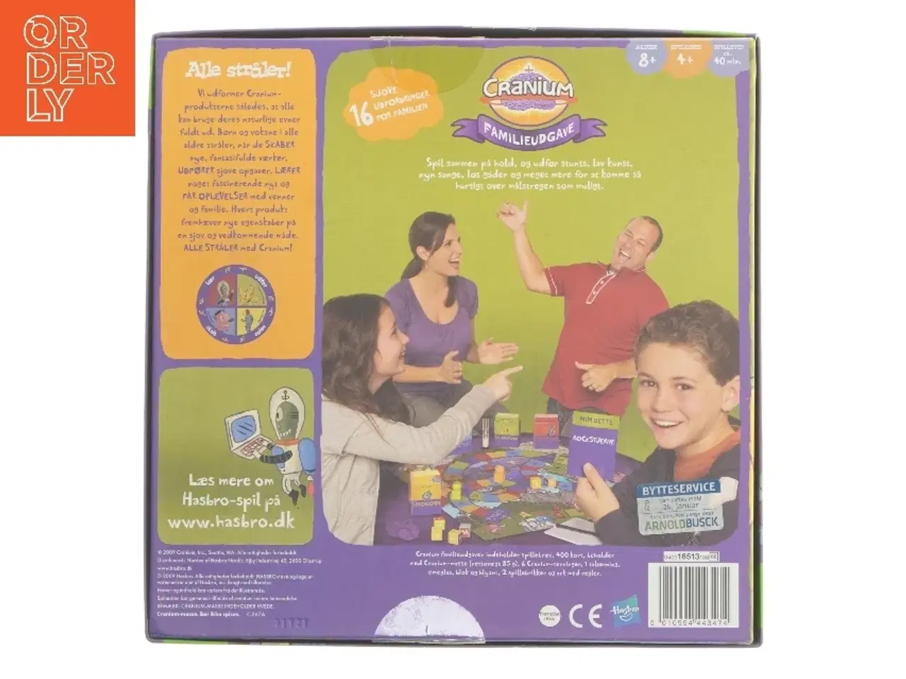 Billede 3 - Cranium Familieudgave brætspil fra Hasbro (str. 27x27 cm)