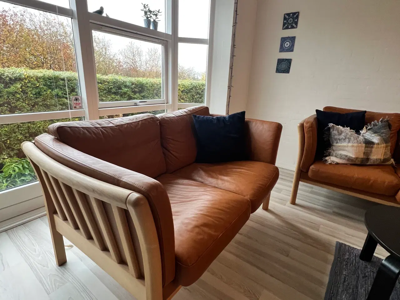 Billede 8 - Cognac lædersofaer 2+3