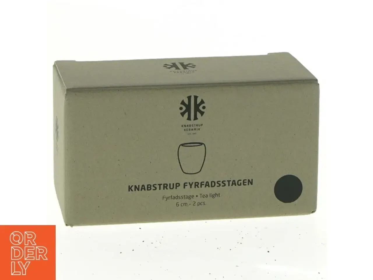 Billede 5 - Knabstrup Keramik fyrfadsstager fra Knabstrup (str. 6 x 5 cm)