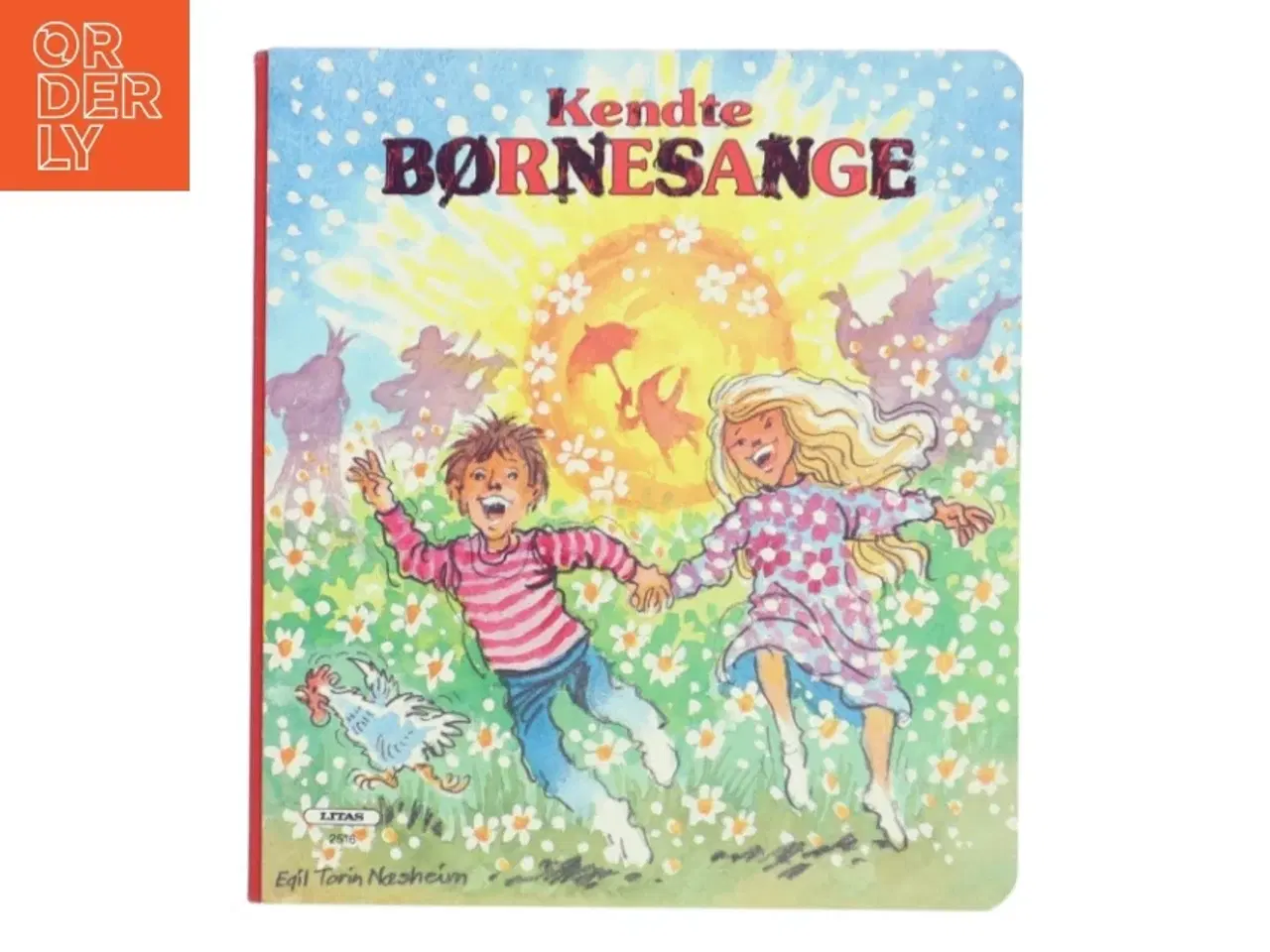 Billede 1 - Kendte Børnesange af Egil Torin Næsheim (Bog)