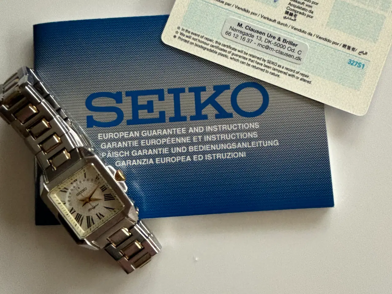 Billede 1 - Armbåndsur - firkantet