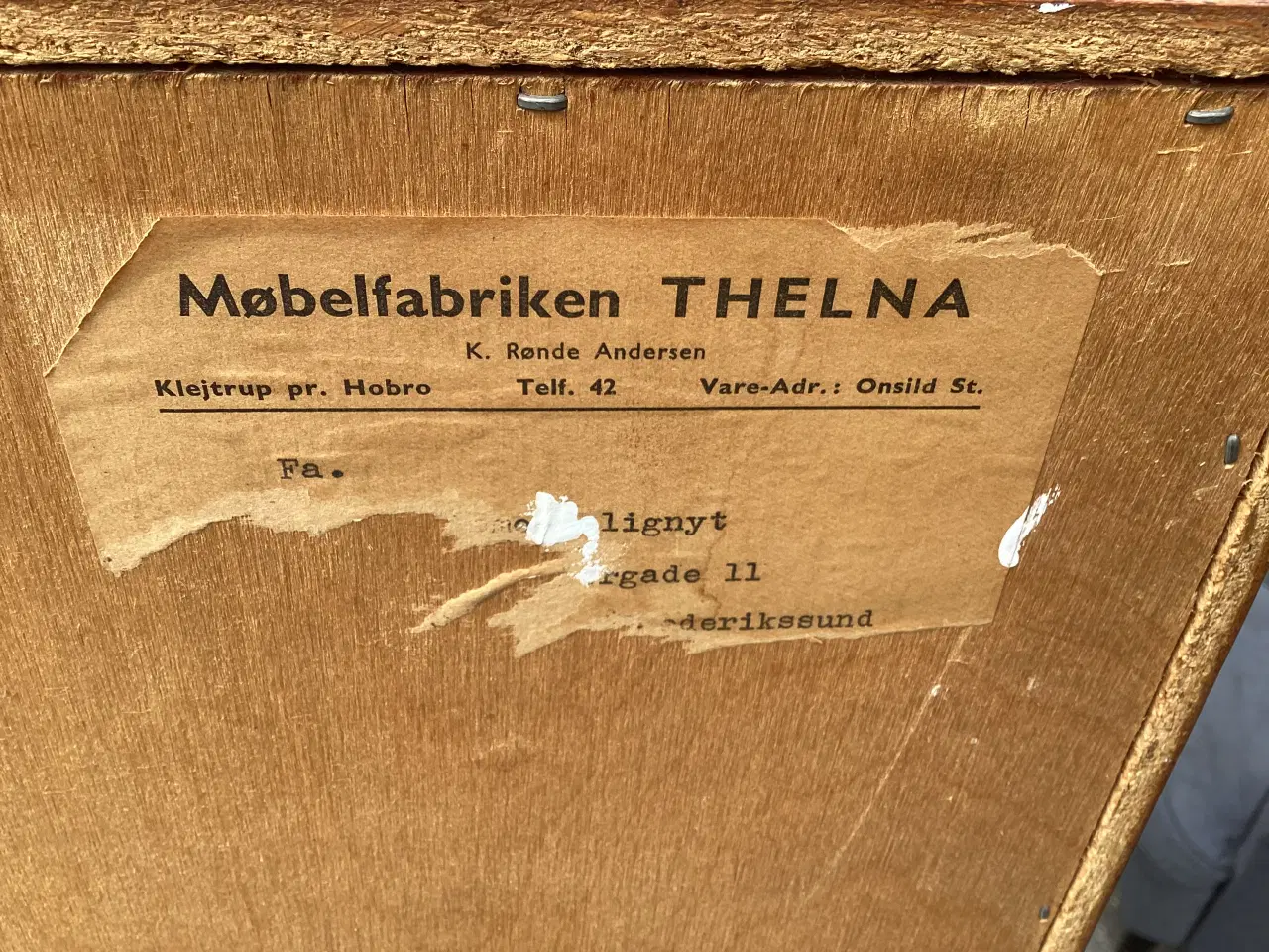 Billede 5 - Skænk i teaktræ