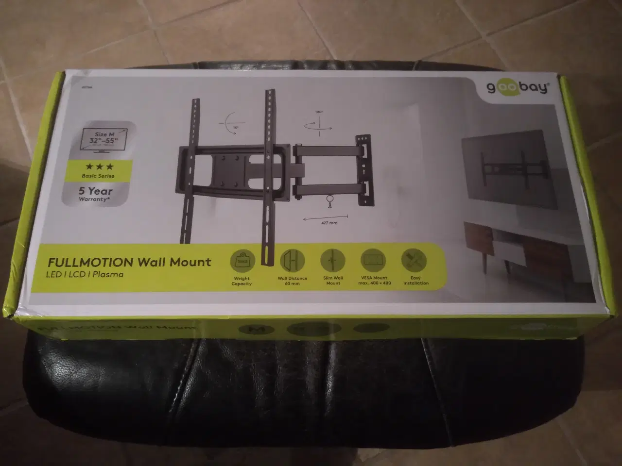 Billede 1 - NYT goobay TV vægbeslsg