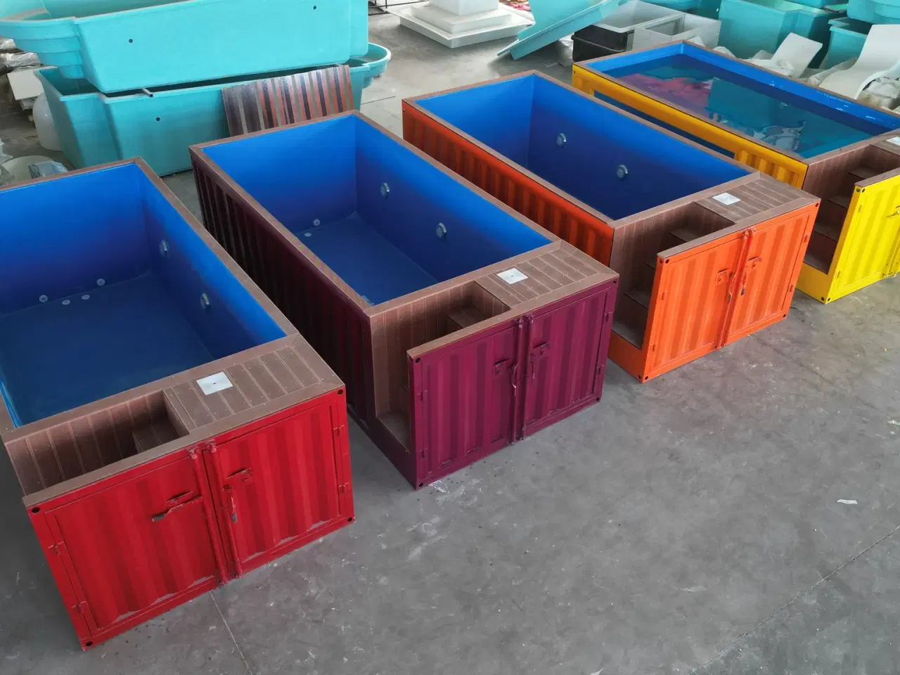 Billede 3 - Svømmebassin / containere