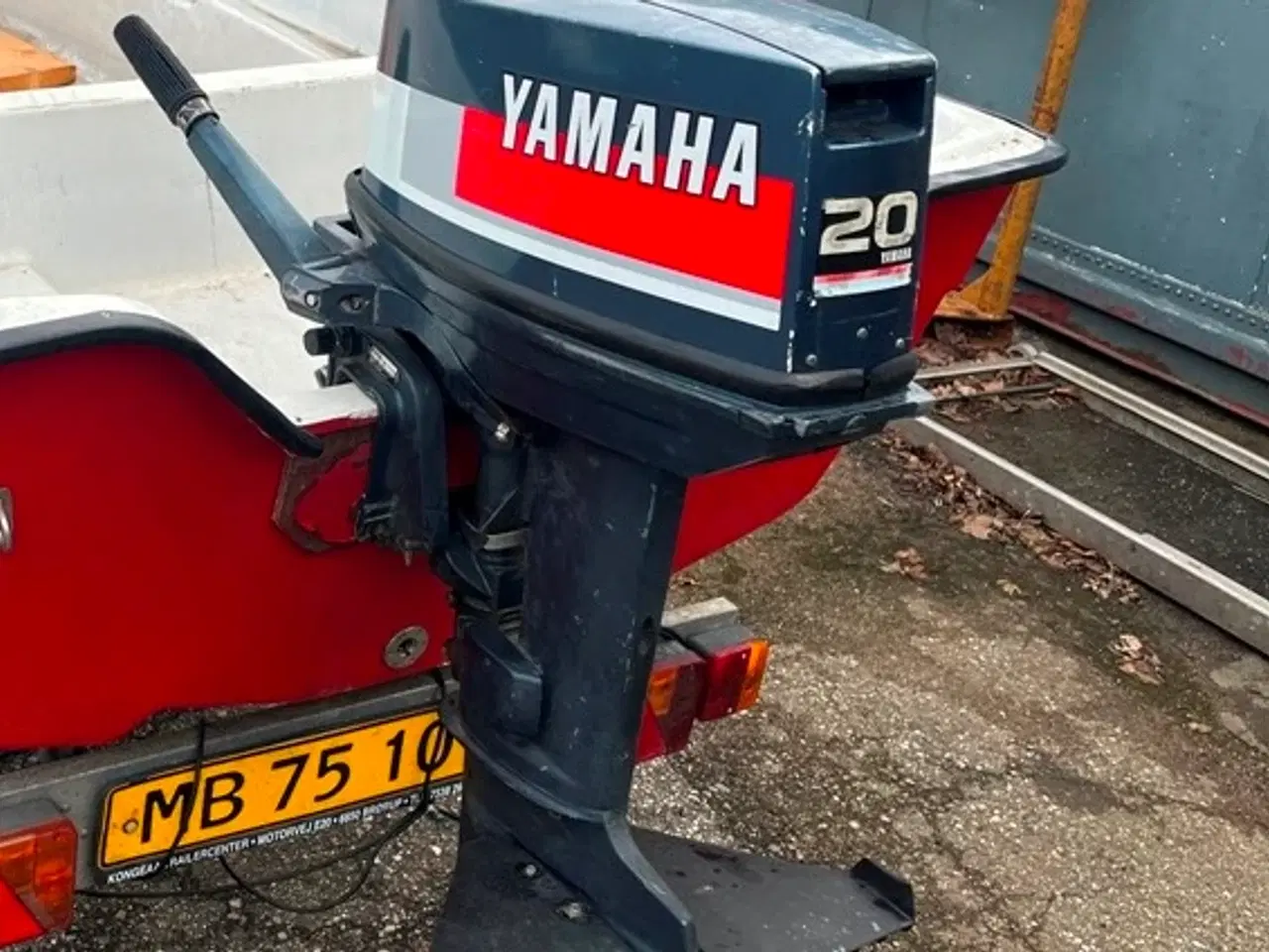 Billede 2 - Yamaha 20hk kortbenet påhængsmotor